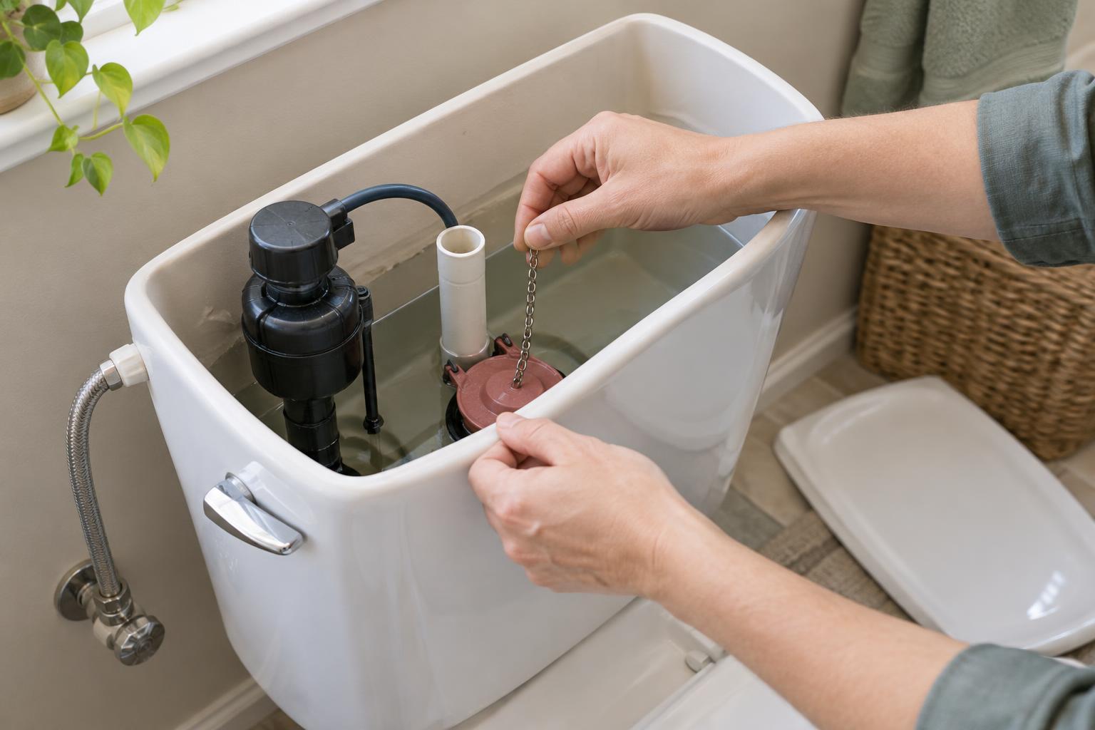 How to Diagnose and Fix a Running Toilet