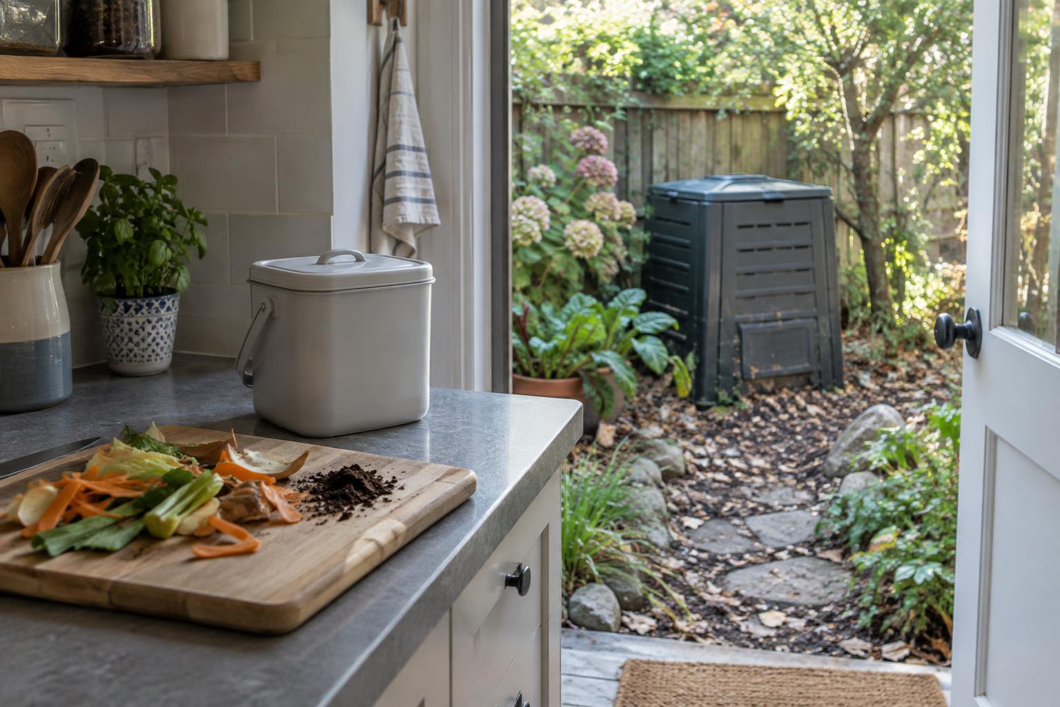 Composting at Home: Backyard Bin or Countertop Collection?