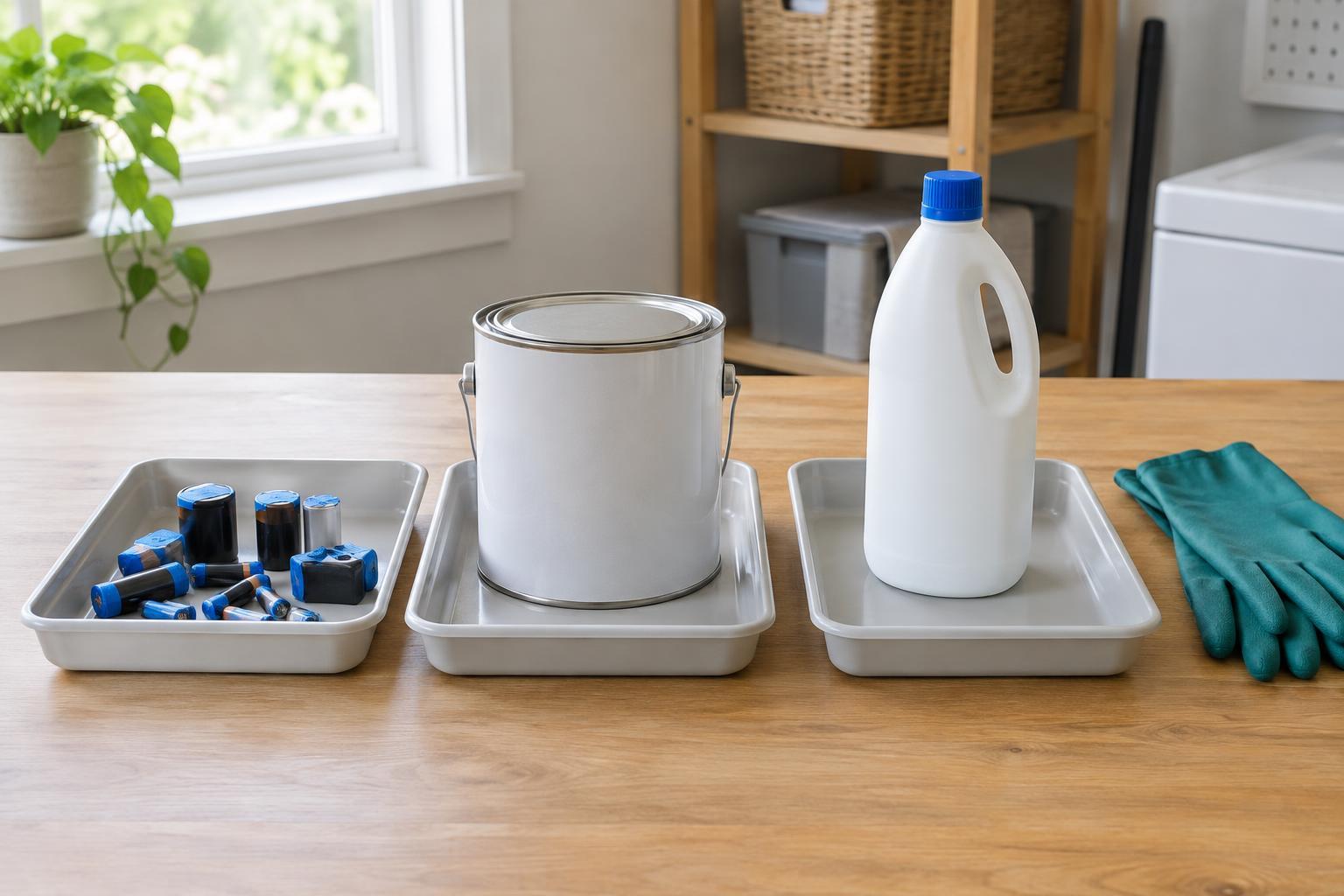 How to Dispose of Batteries, Paint, and Other Household Hazardous Waste
