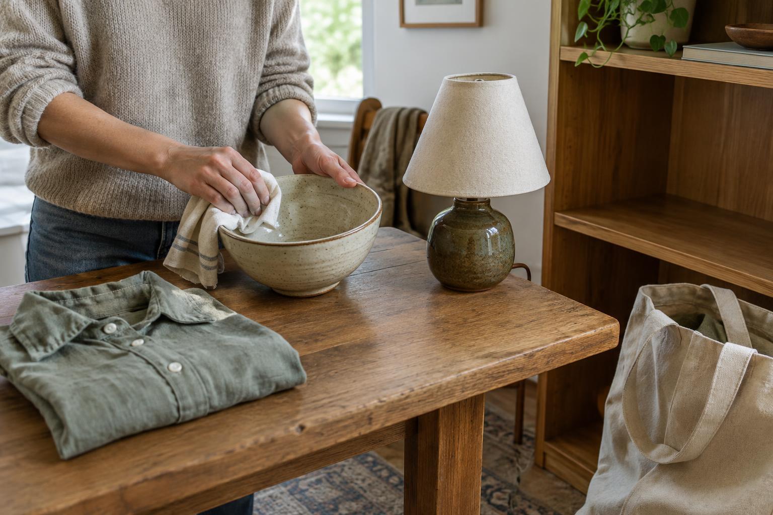After the Thrift Store: A Simple Routine for Putting Secondhand Finds to Use