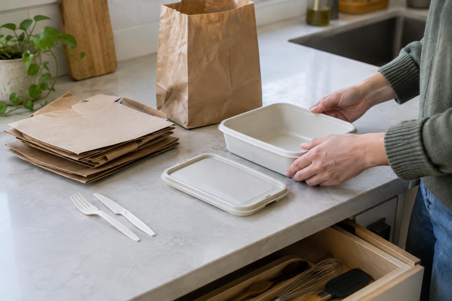 How to Handle Takeout Packaging Without Accumulating Extras