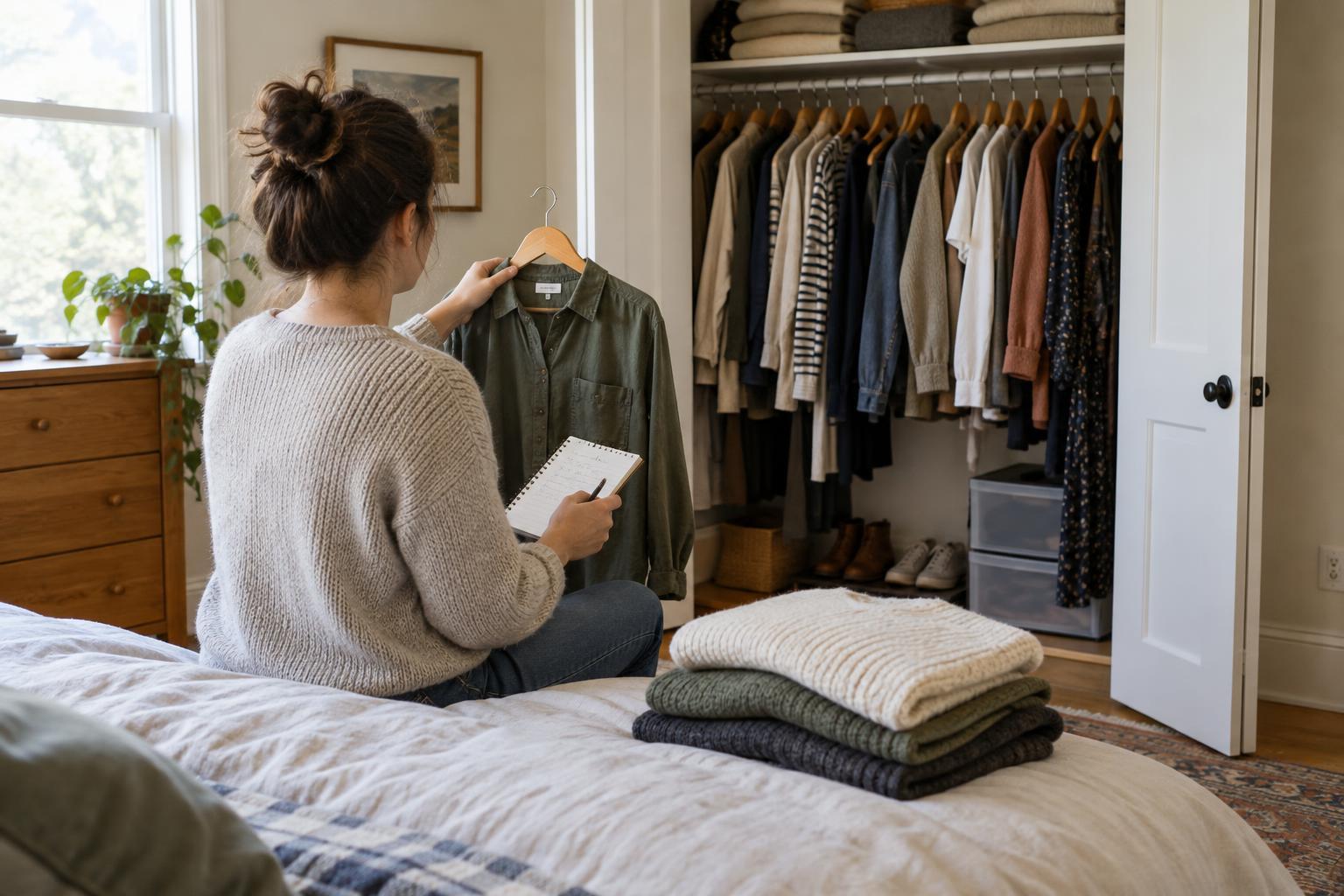 How to Take a Wardrobe Inventory Before You Start Decluttering